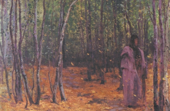 Antonín Slavíček – Padání listí, 1895